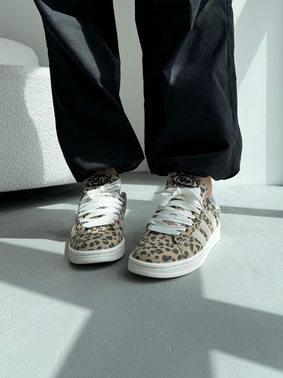 Adidas Campus 00s White Leopard