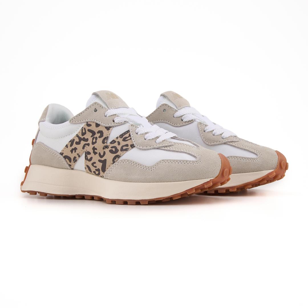 New Balance 327 Beige Leopard