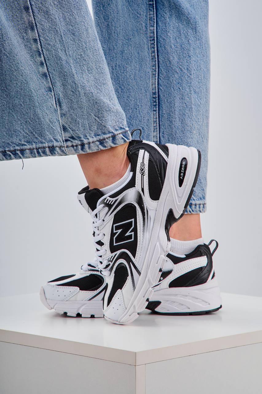 New Balance 530 White Black v2 Premium