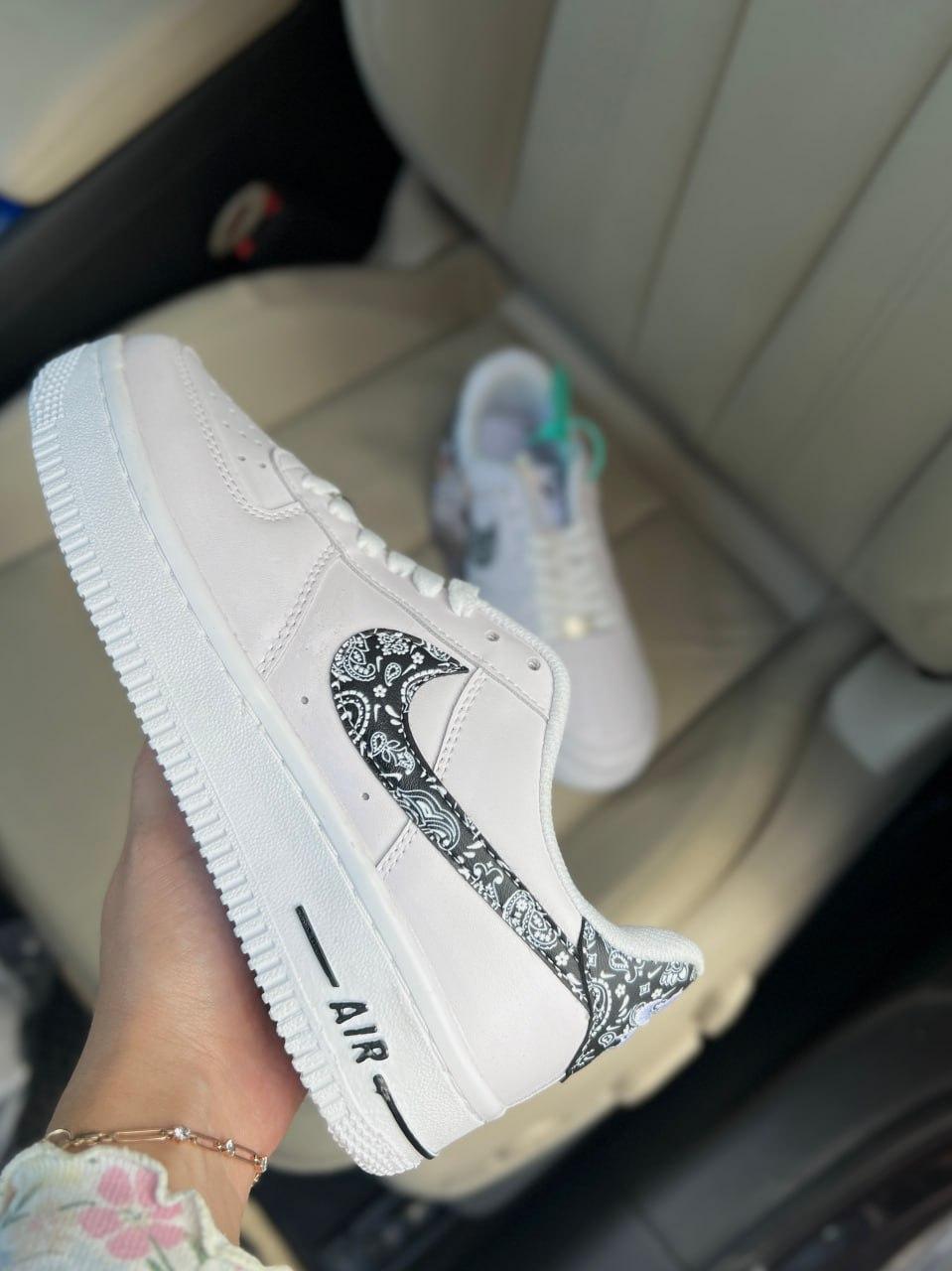 Nike Air Force 1 Bandana White