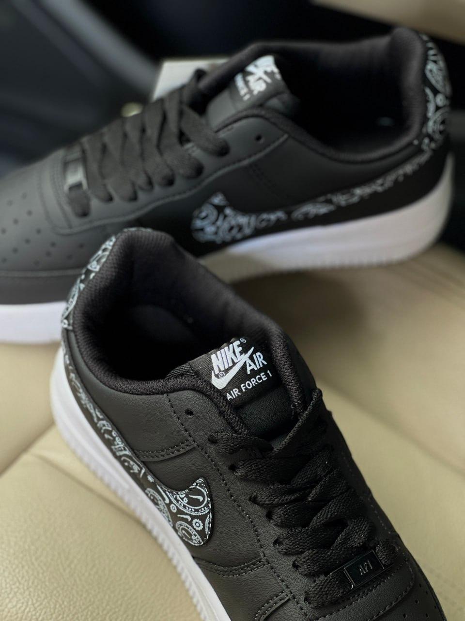 Nike Air Force 1 Bandana Black