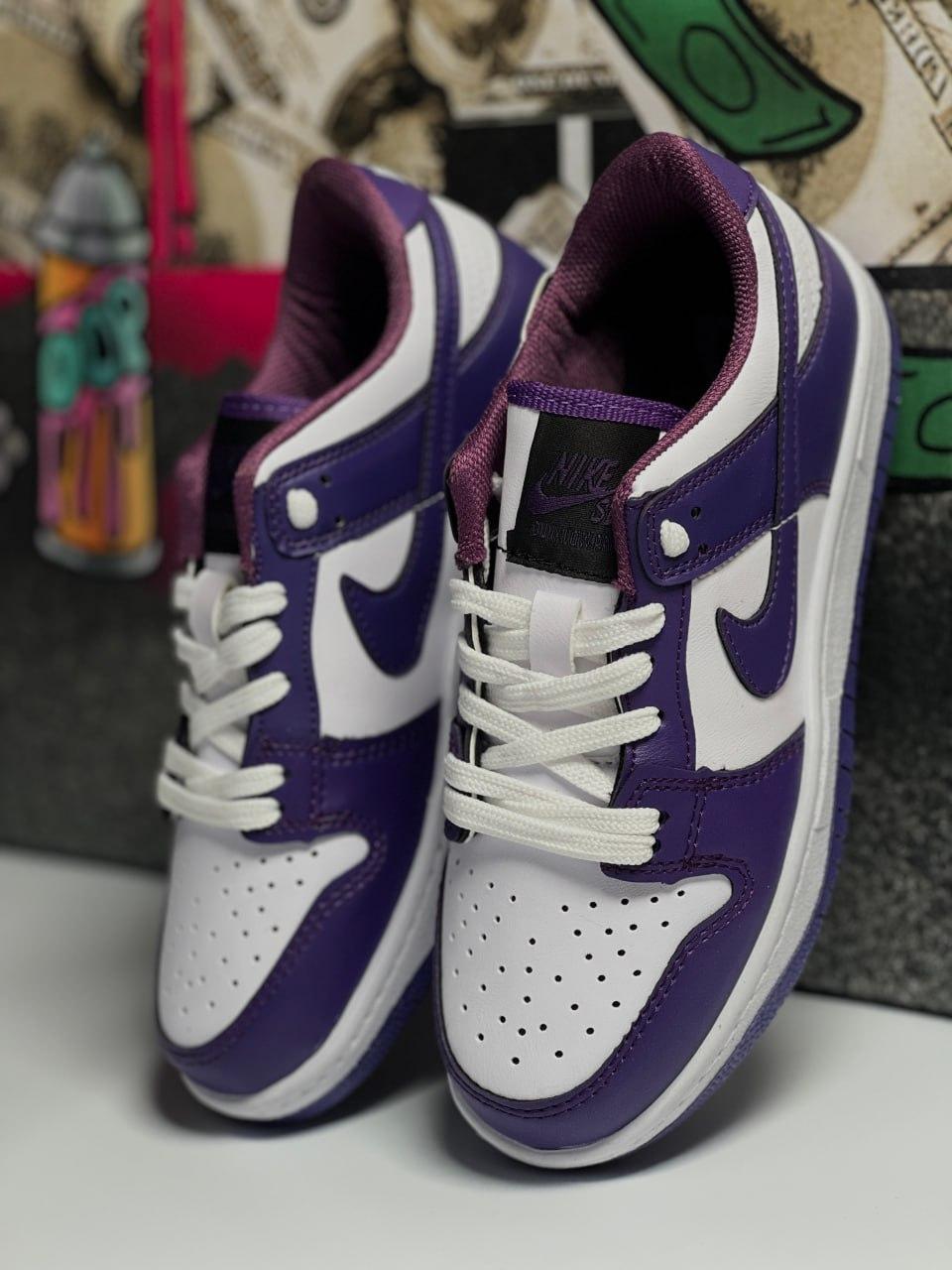 Nike SB Dunk Low White/Violet