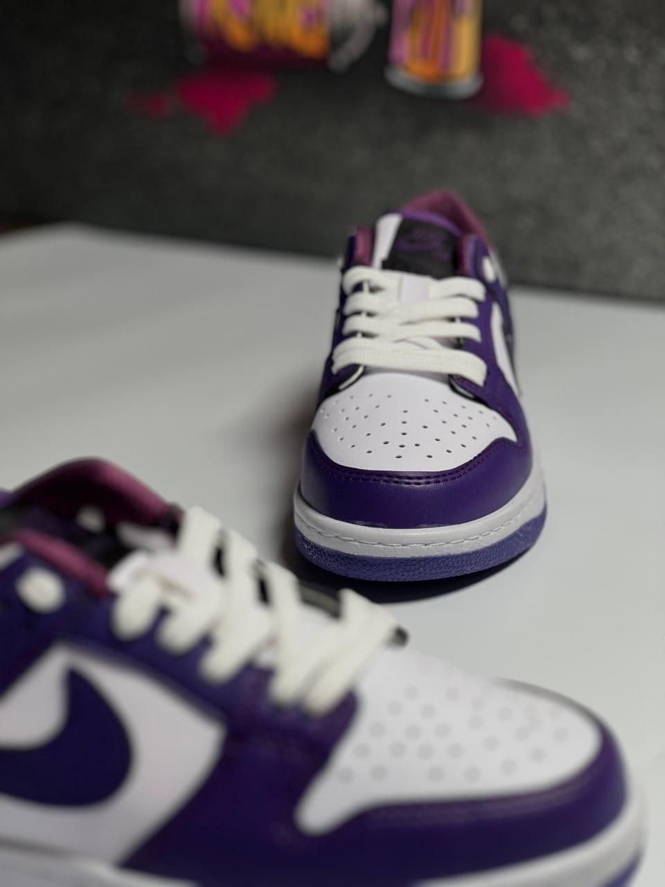 Nike SB Dunk Low White/Violet