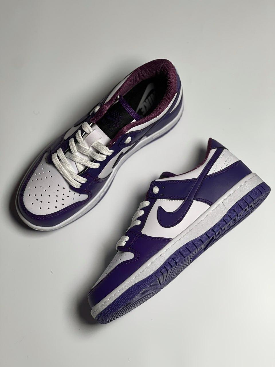 Nike SB Dunk Low White/Violet