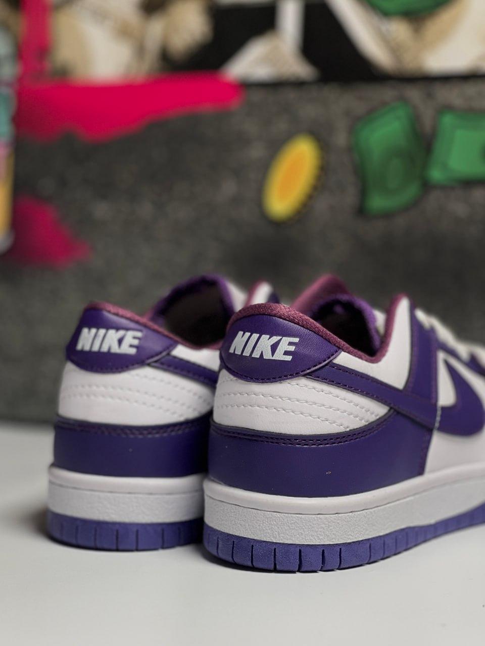 Nike SB Dunk Low White/Violet