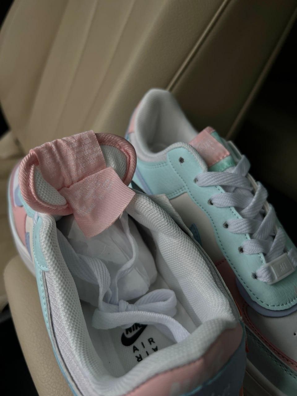 Nike Air Force 1 Shadow White/Turquoise