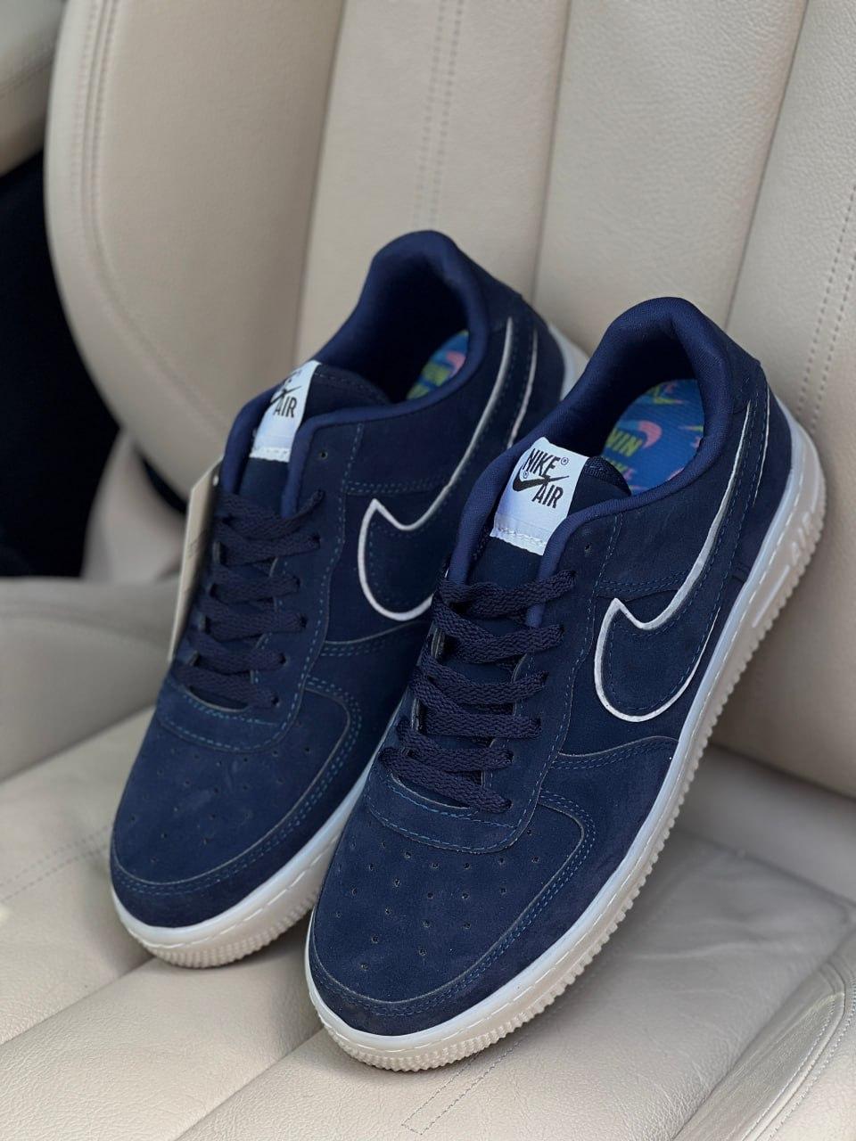 Nike Air Force 1 Blue reflective