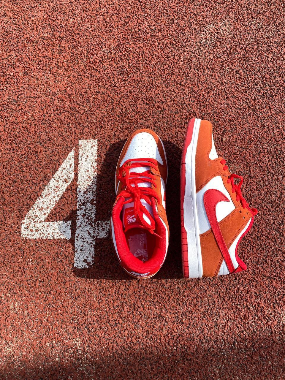 Nike SB Dunk Low White Orange