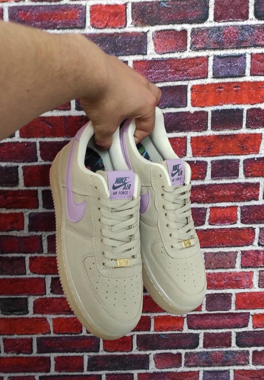 Nike Air Force 1 Beige v-2