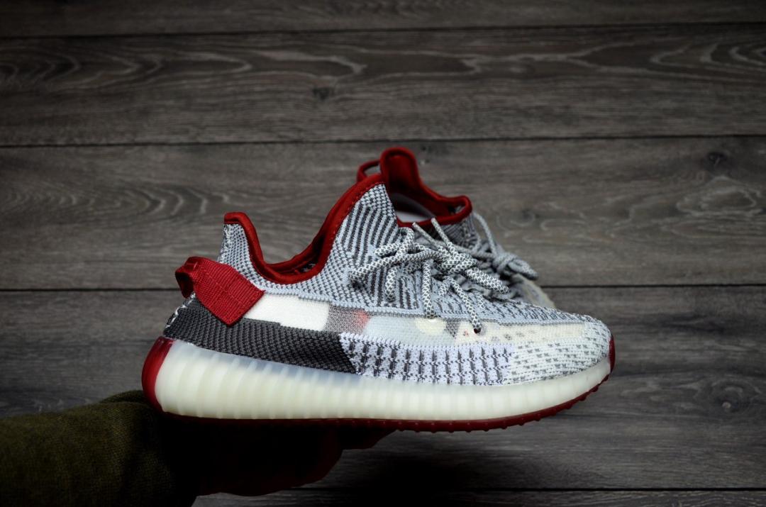 Adidas Yeezy Boost 350 V2 White Red