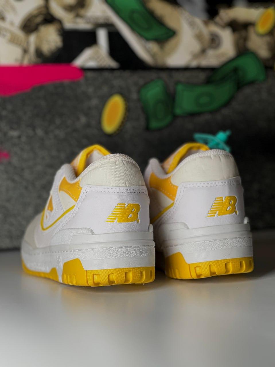 New Balance 550 White/Yellow