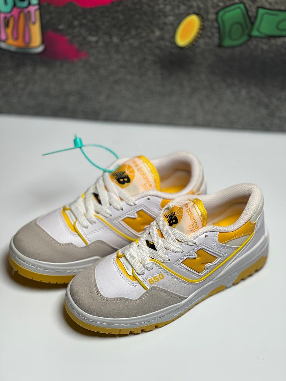 New Balance 550 White/Yellow