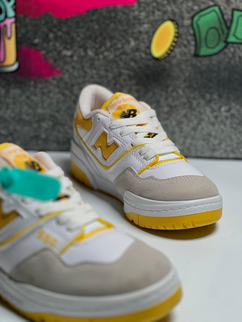 New Balance 550 White/Yellow