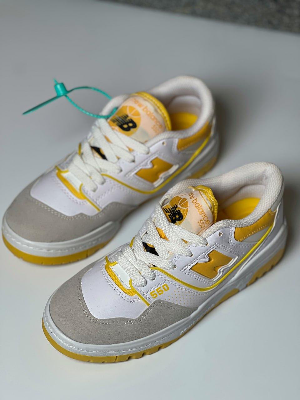 New Balance 550 White/Yellow