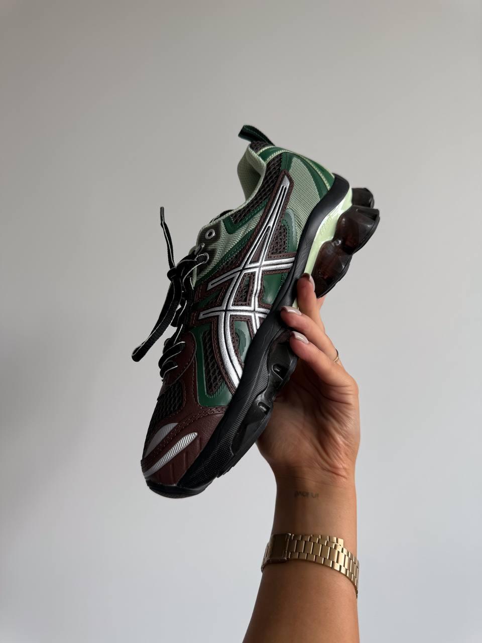 Asics Gel-Quantum Kinetic Green Brown Black