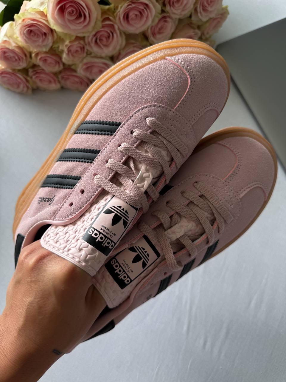 Adidas Gazelle Bold Platform Pink Black