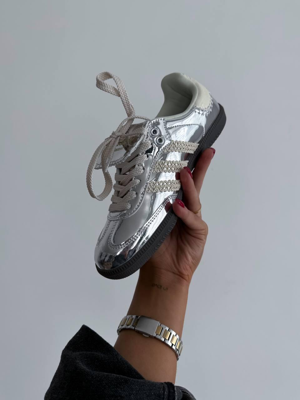 Adidas Samba Wales Bonner Silver Metallic