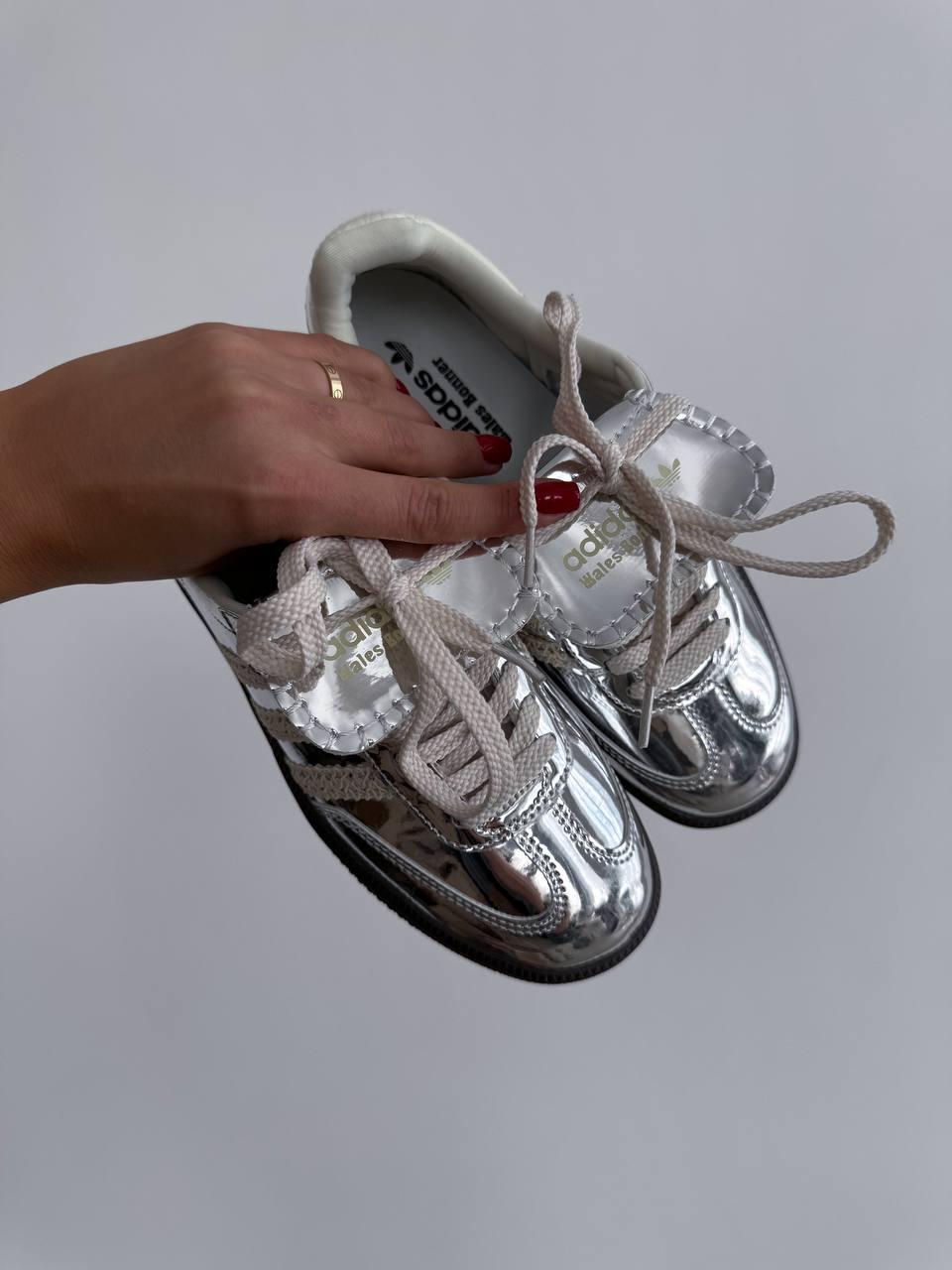 Adidas Samba Wales Bonner Silver Metallic