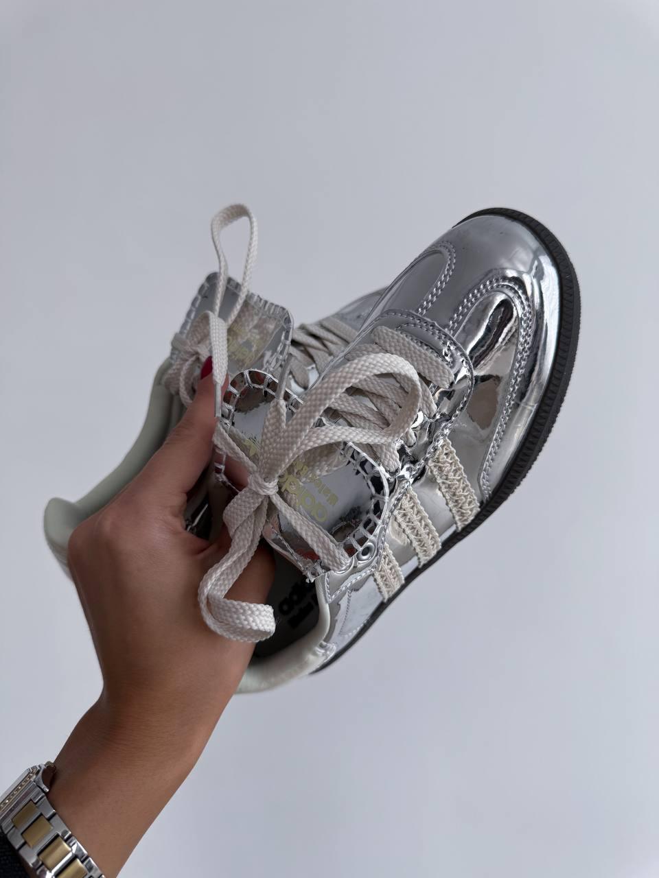 Adidas Samba Wales Bonner Silver Metallic