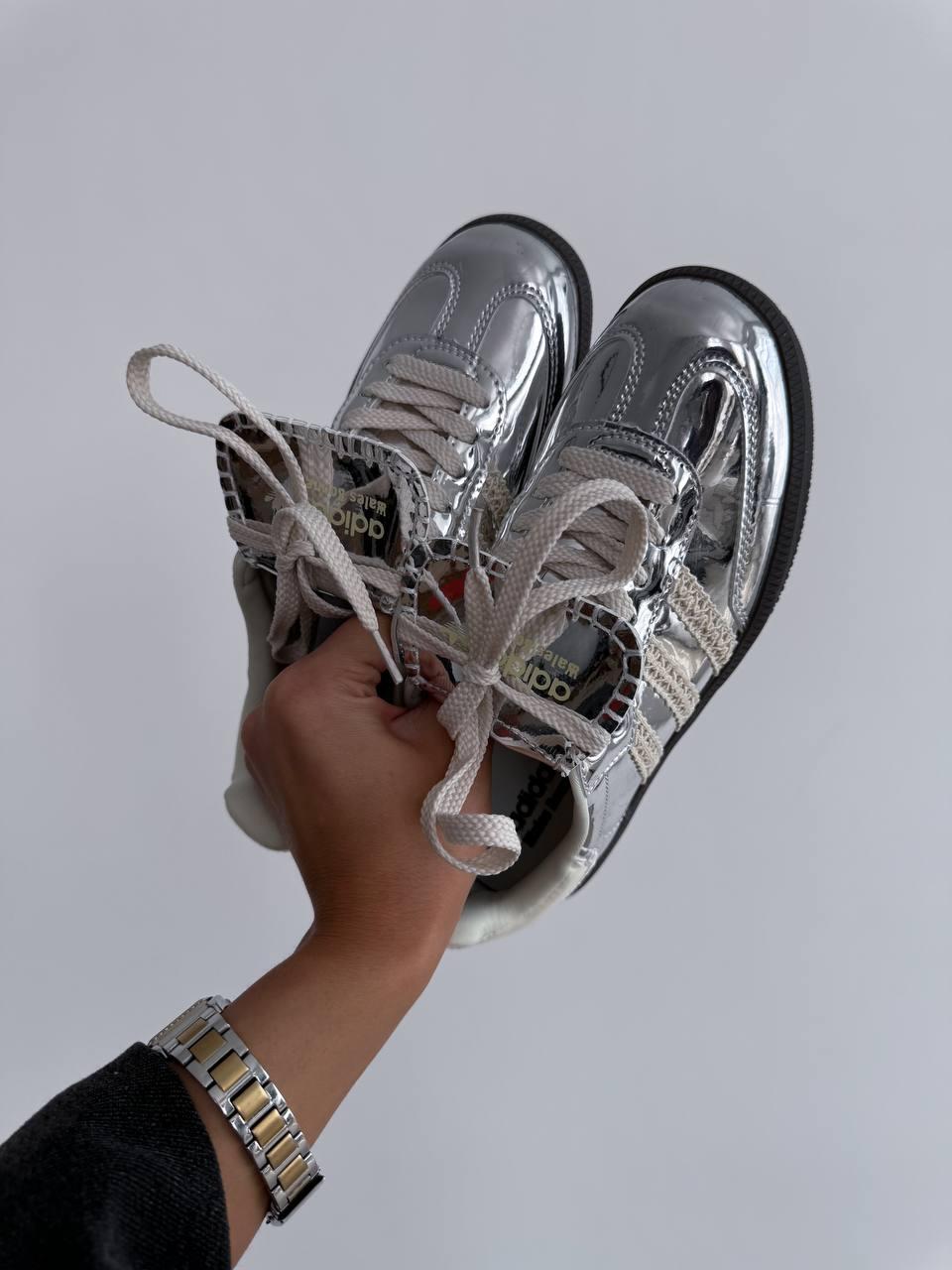 Adidas Samba Wales Bonner Silver Metallic