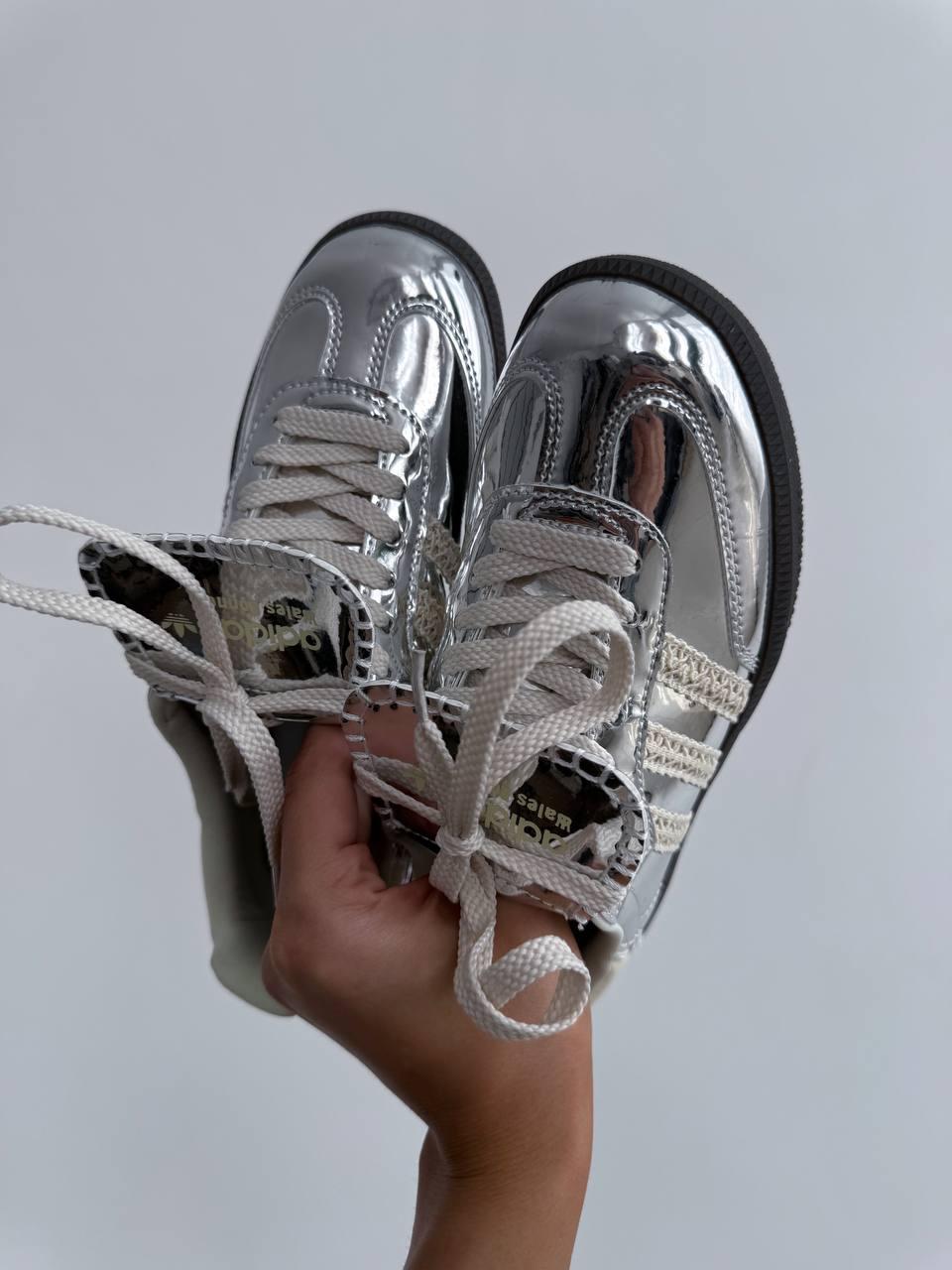 Adidas Samba Wales Bonner Silver Metallic