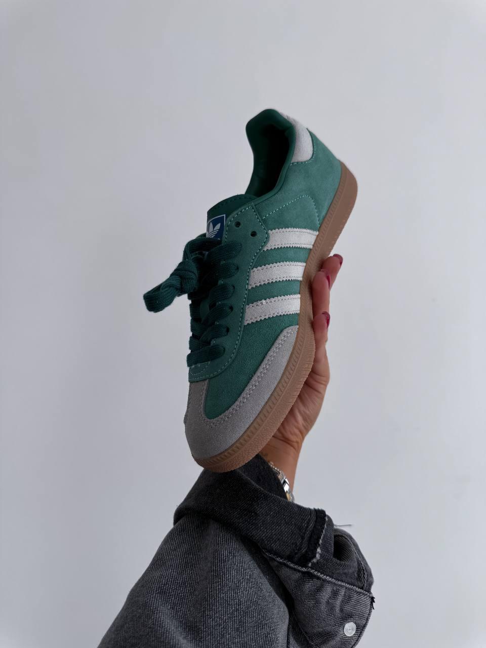 Adidas Samba OG Green Grey