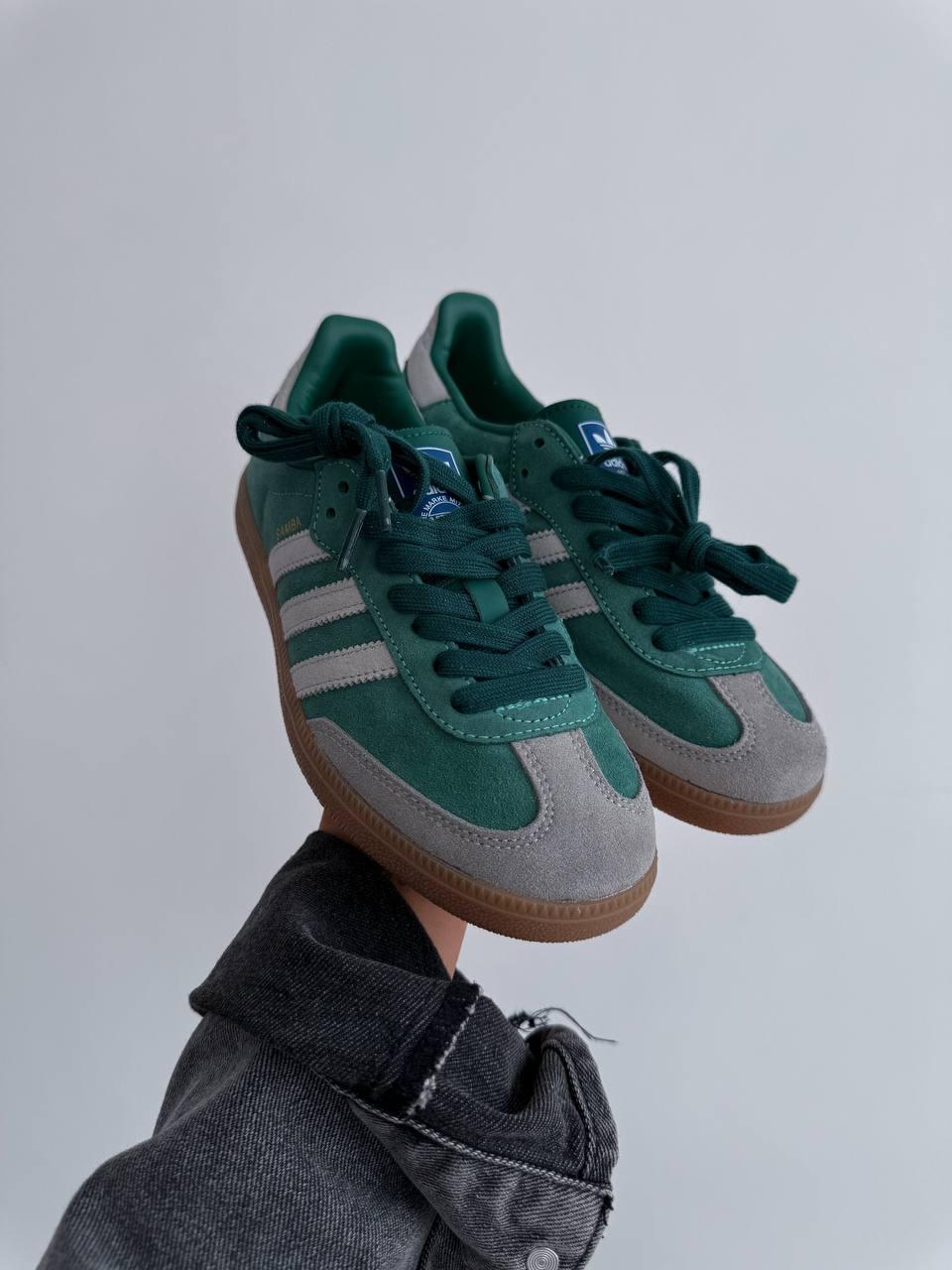 Adidas Samba OG Green Grey