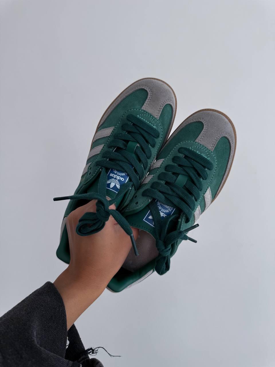 Adidas Samba OG Green Grey