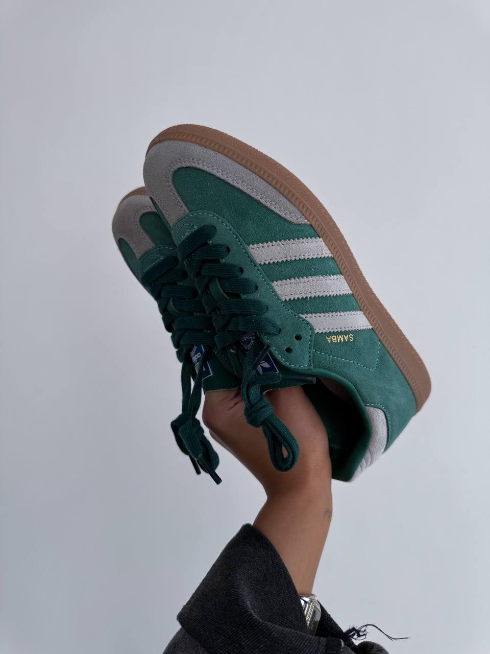 Adidas Samba OG Green Grey