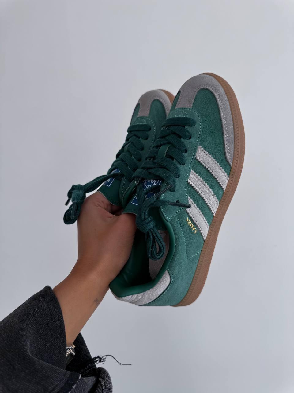 Adidas Samba OG Green Grey