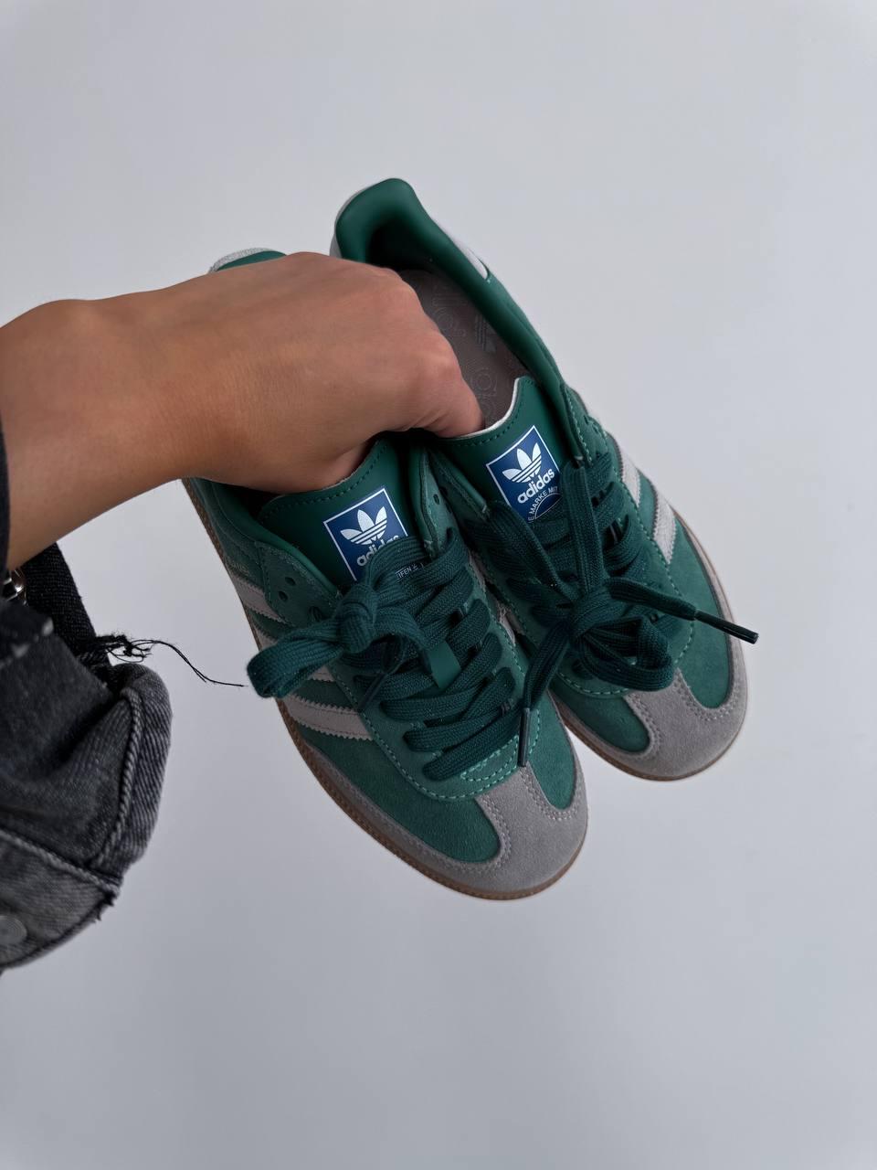 Adidas Samba OG Green Grey