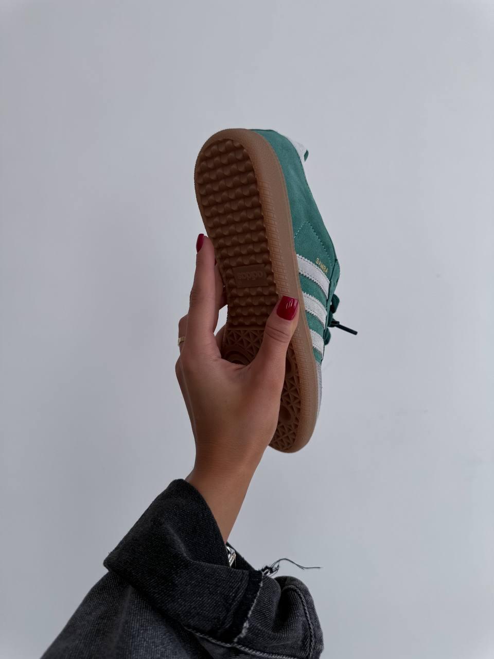 Adidas Samba OG Green Grey