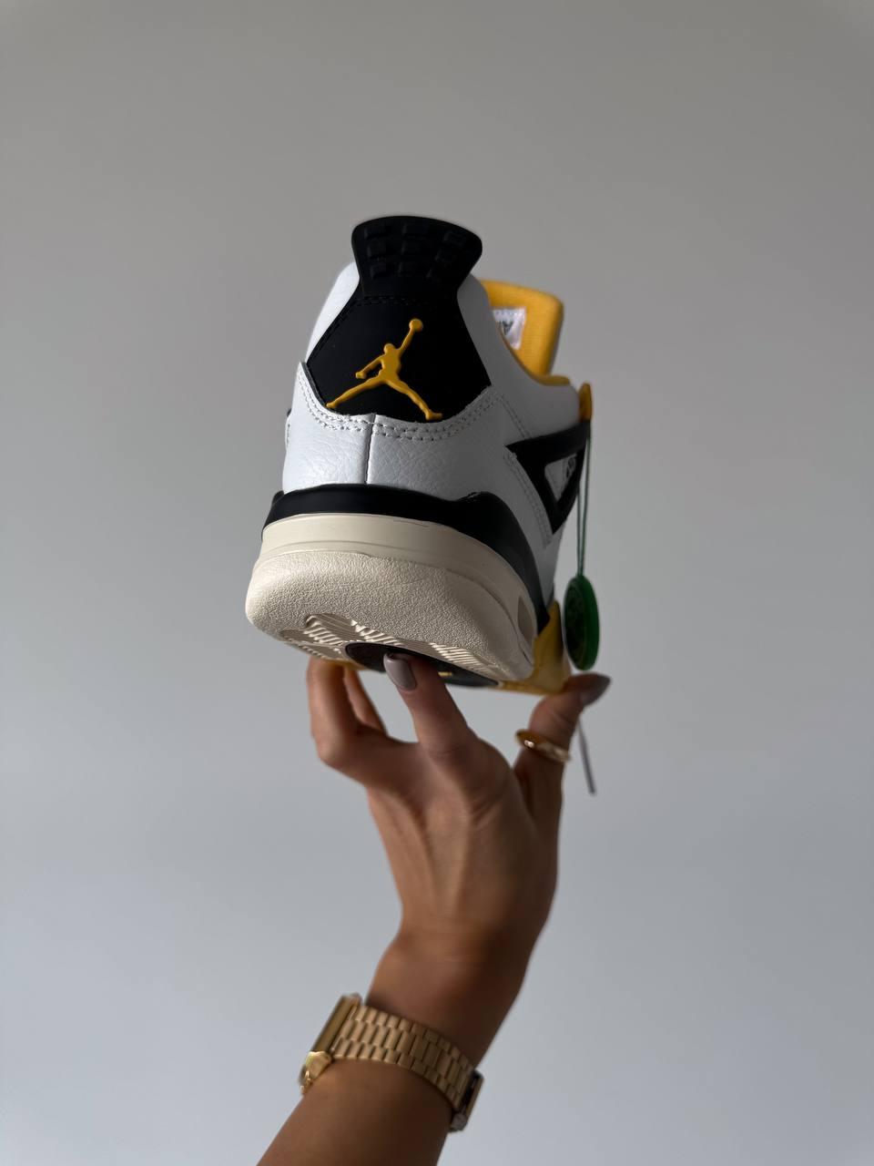 Nike Air Jordan 4 White Yellow