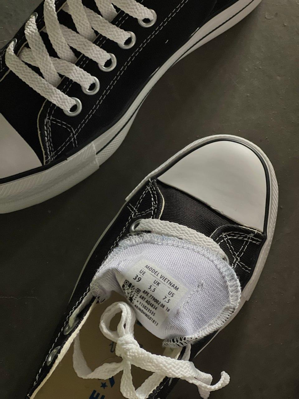 Converse All Star Low Black