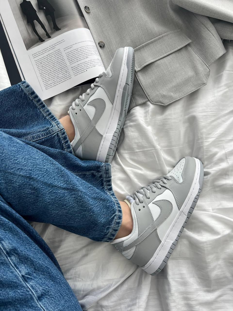 Nike SB Dunk Low White Grey