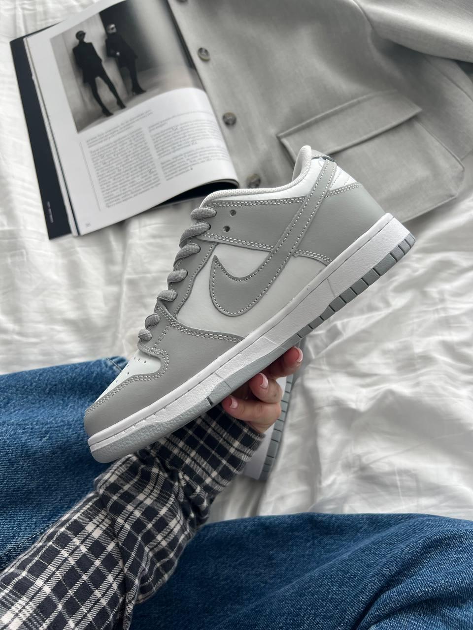 Nike SB Dunk Low White Grey