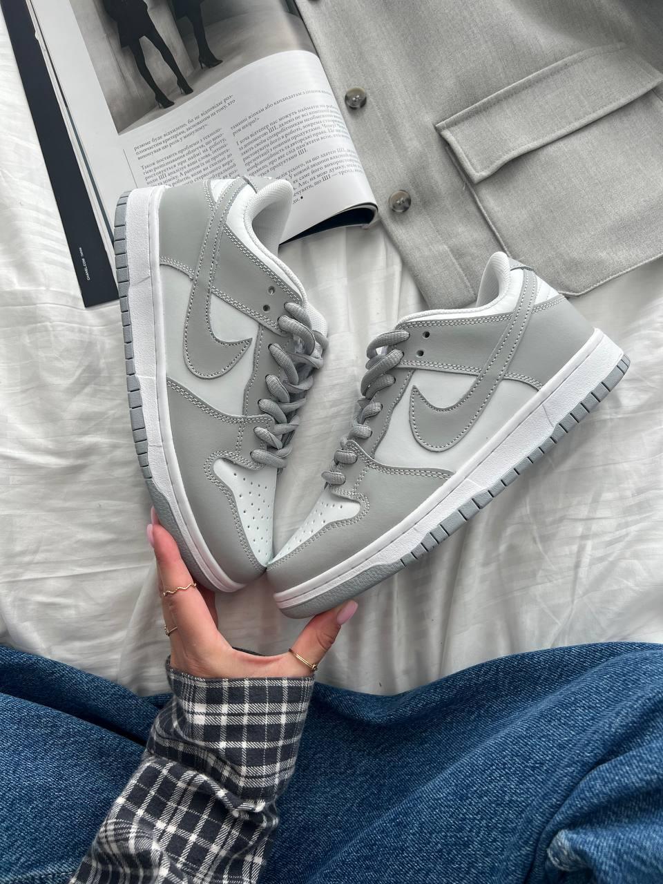 Nike SB Dunk Low White Grey