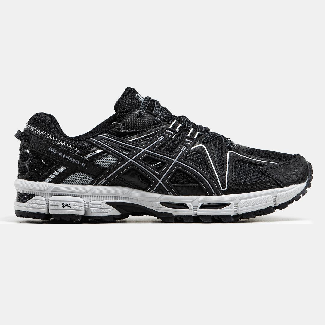 Asics Gel-Kahana 8 Black White V2