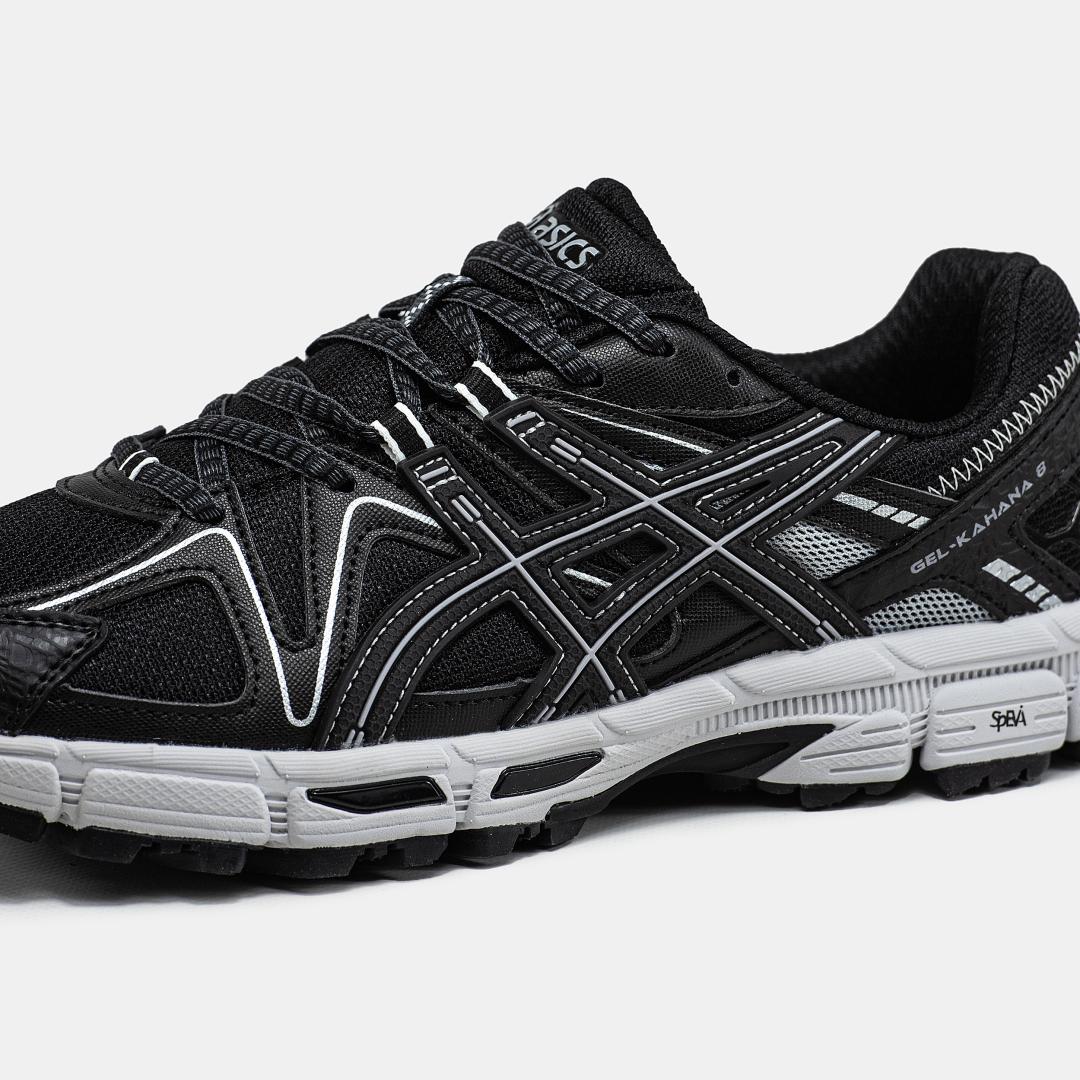Asics Gel-Kahana 8 Black White V2
