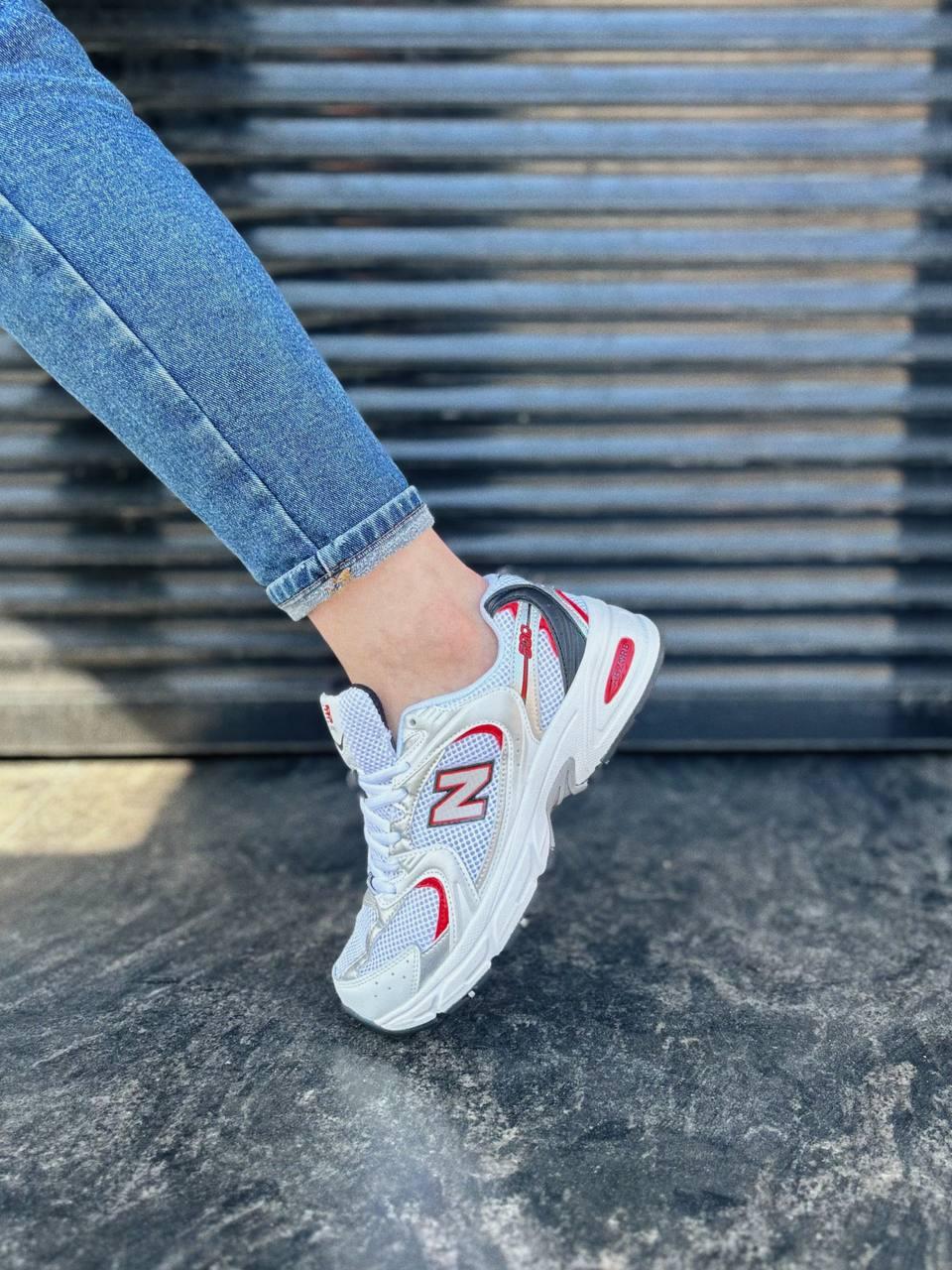 New Balance 530 Retro white Silver Red