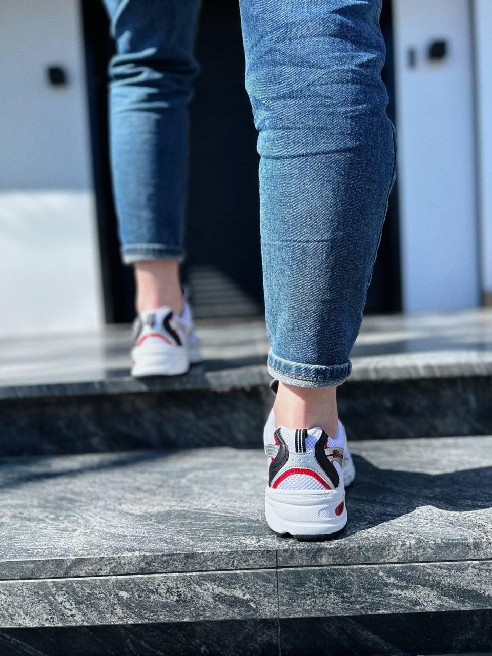 New Balance 530 Retro white Silver Red
