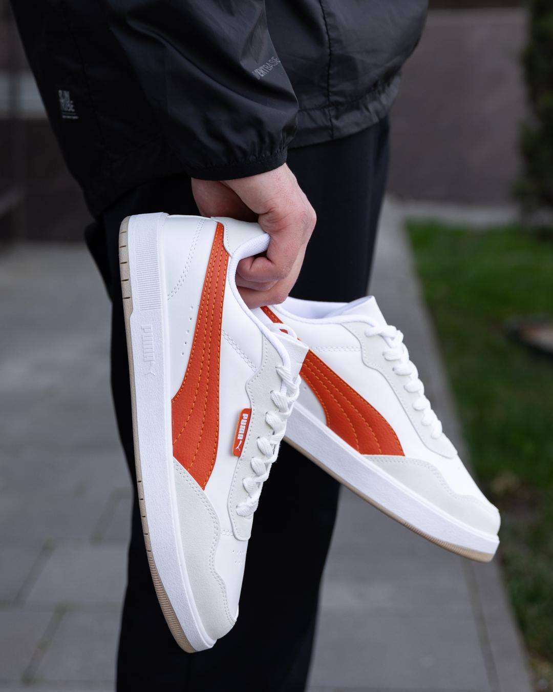 Puma Court Ultra Lite White Orange
