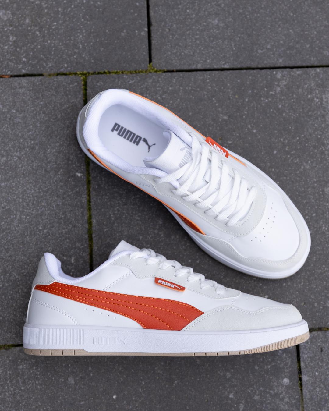 Puma Court Ultra Lite White Orange