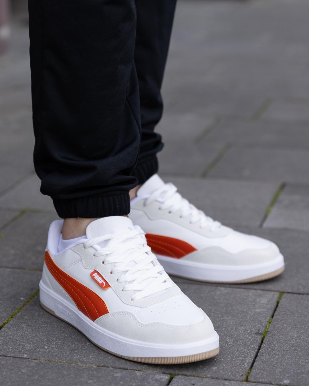 Puma Court Ultra Lite White Orange