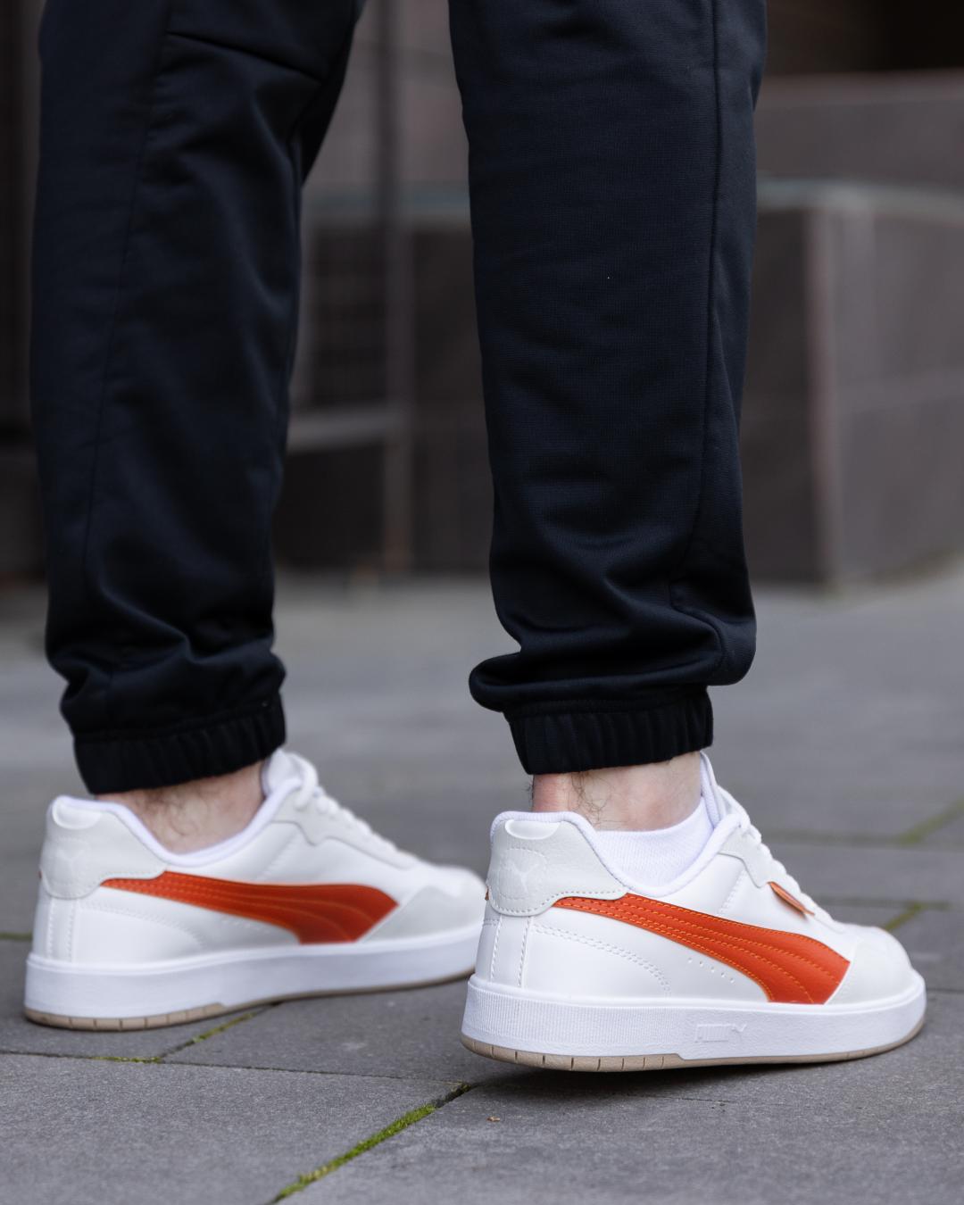 Puma Court Ultra Lite White Orange