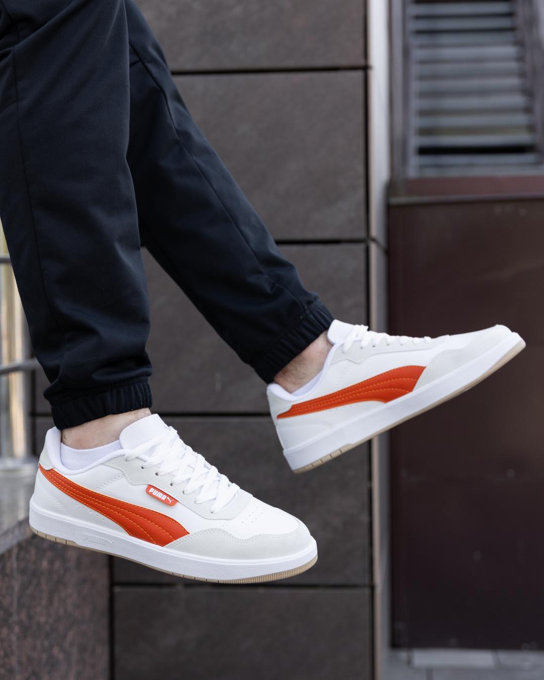 Puma Court Ultra Lite White Orange
