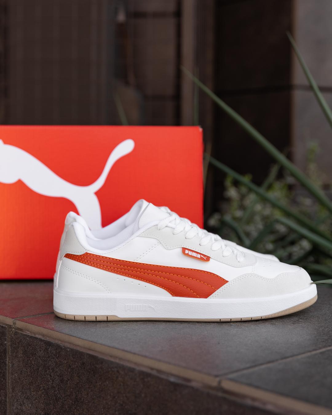 Puma Court Ultra Lite White Orange