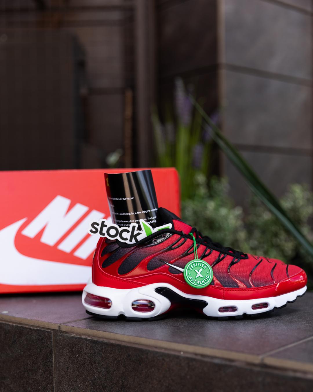 Nike Air Max Plus Tn Red White Black