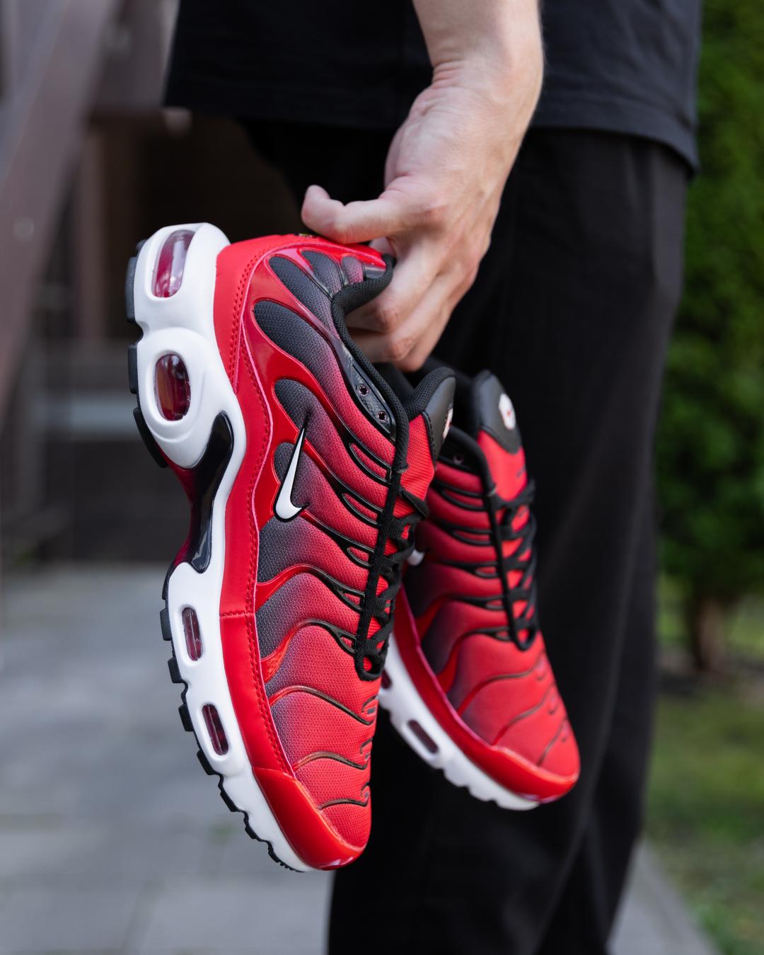 Nike Air Max Plus Tn Red White Black
