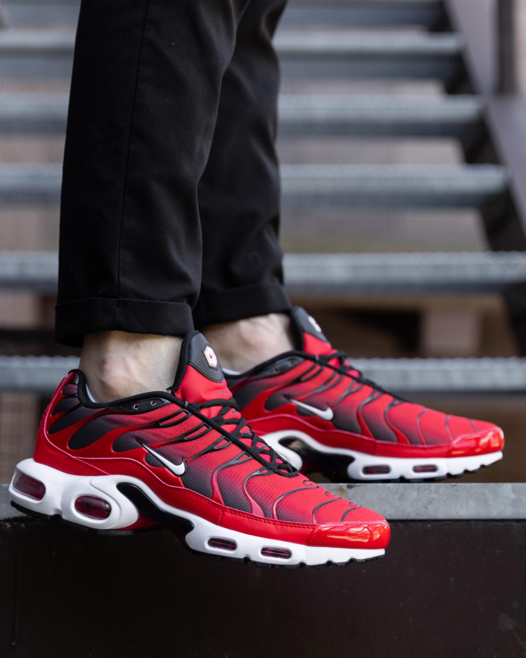 Nike Air Max Plus Tn Red White Black